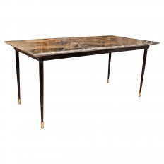 Rectangular quartz coffee table